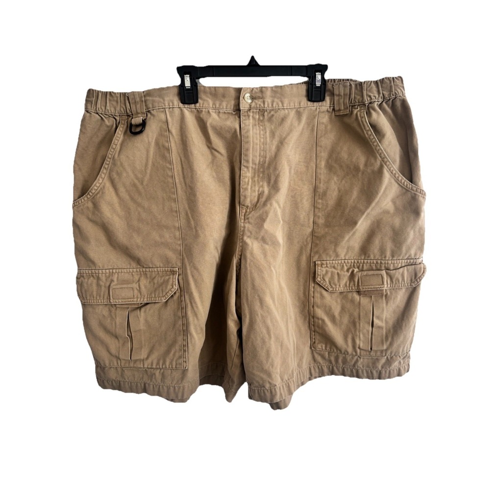 KNIGHTSBRIDGE Men's Hiking Cargo Shorts 2X (42x9) Khaki Outdoor‎ Fishing